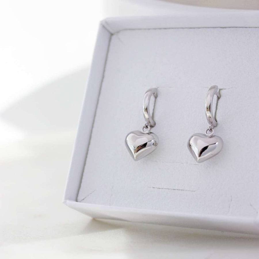 Sophia Heart - Earrings 925 Silver