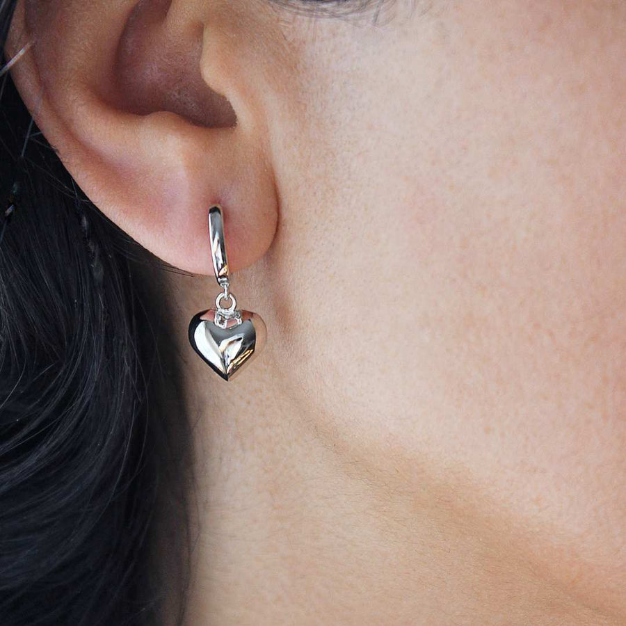 Sophia Heart - Earrings 925 Silver