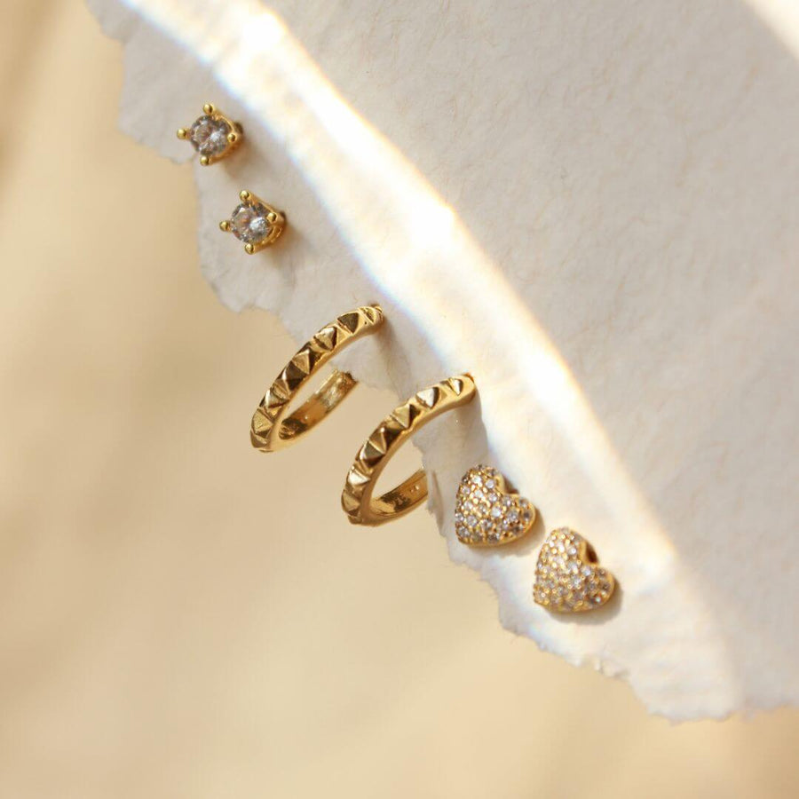 The Enchanted Ensamble - Earring Set 18K Gold Plate