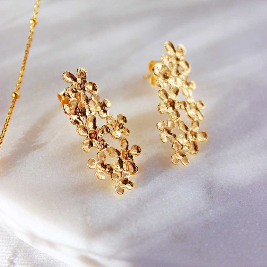 Glänsa - 18k Gold Plate Earrings