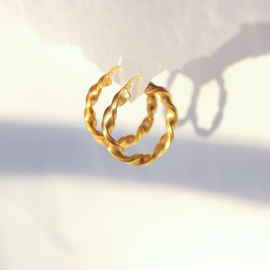 Pristine - Hoops 18k Gold Plate